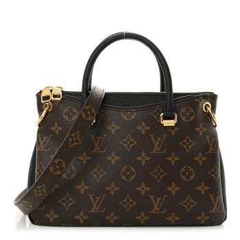 LOUIS VUITTON Monogram Pallas Full BB Black