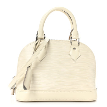 LOUIS VUITTON Epi Alma BB Ivory