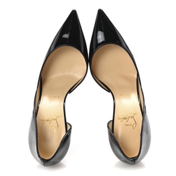 CHRISTIAN LOUBOUTIN Patent Iriza 100 Pumps 36.5 Black