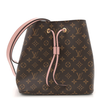 LOUIS VUITTON Monogram Neonoe MM Rose Poudre