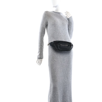 ALEXANDER WANG Lambskin Attica Mini Belt Bag Black