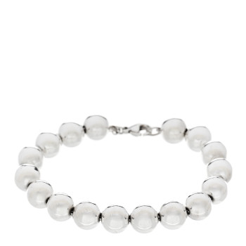 TIFFANY Sterling Silver 10mm HardWear Ball Bracelet