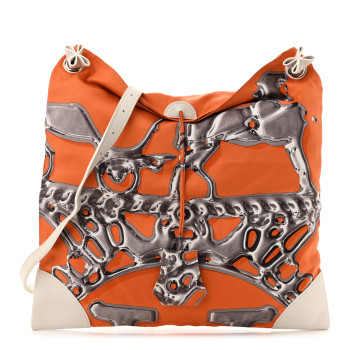 HERMES Silk Swift Vif Argent SilkyCity 33 Orange