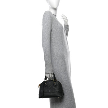 LOUIS VUITTON Empreinte Neo Alma BB Black