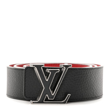 LOUIS VUITTON リボンベルト 赤黒 50e2429421e448ca4c0f8ff54110e0