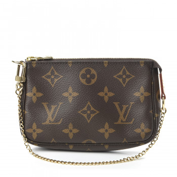 LOUIS VUITTON Monogram Mini Pochette Accessories