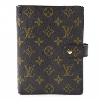 LOUIS VUITTON Monogram Medium Ring Agenda Cover