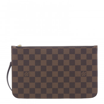 LOUIS VUITTON Damier Ebene Neverfull MM GM Pochette