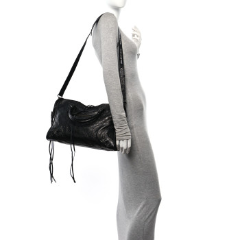 BALENCIAGA Agneau Classic Hardware City Black