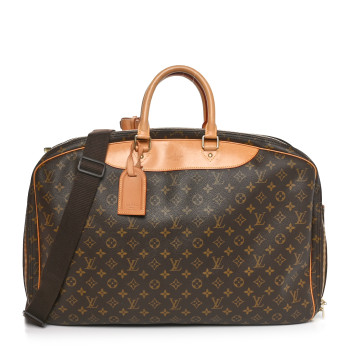 LOUIS VUITTON Monogram Alize 2 Compartment Luggage Travel Bag