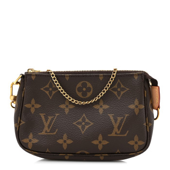 LOUIS VUITTON Monogram Mini Pochette Accessories