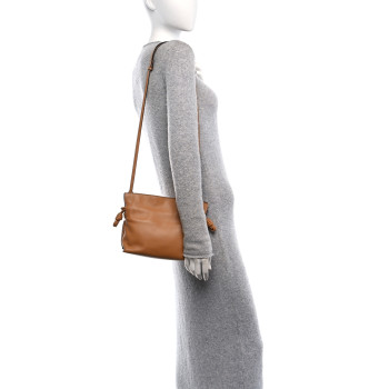 LOEWE Calfskin Mini Flamenco Knot Clutch Warm Desert LOEWE Calfskin Mini Flamenco Knot Clutch Warm Desert