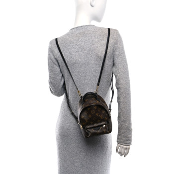 LOUIS VUITTON Monogram Palm Springs Backpack Mini