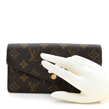 LOUIS VUITTON Monogram Sarah Wallet NM