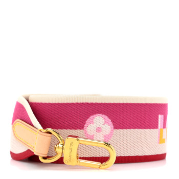 LOUIS VUITTON Jacquard Speedy Bandouliere 20 Shoulder Strap Fuchsia