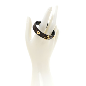 LOUIS VUITTON Monogram Blooming Bracelet 17