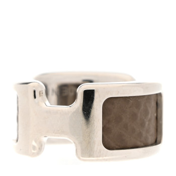 HERMES Epsom Olympe Ear Cuff Etoupe