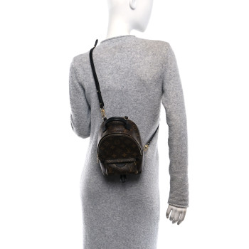LOUIS VUITTON Monogram Palm Springs Backpack Mini
