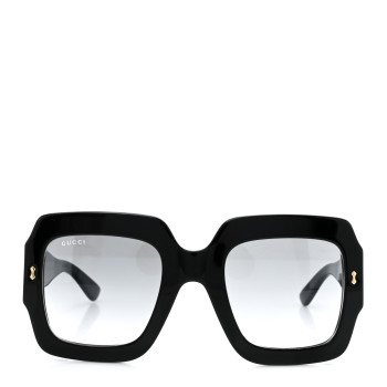 GUCCI Acetate Square Sunglasses GG1111S Black