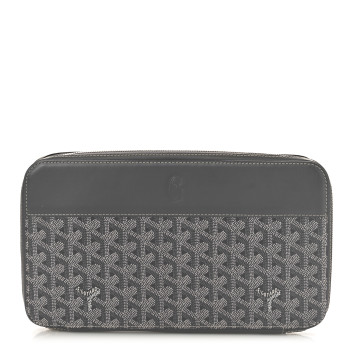 GOYARD Goyardine Opera Wallet Grey