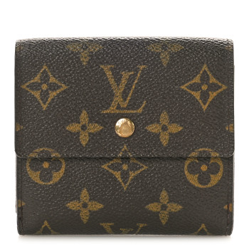 LOUIS VUITTON Monogram Elise Wallet
