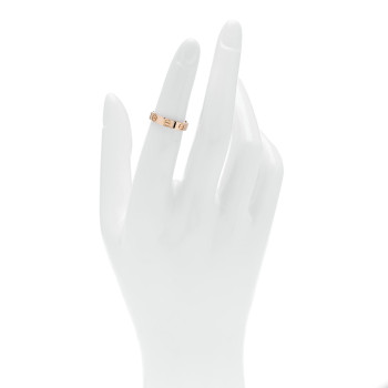 CARTIER 18K Pink Gold 3.5mm LOVE Wedding Band Ring 48 4.5