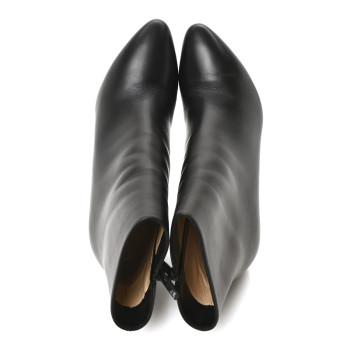 CHRISTIAN LOUBOUTIN Calfskin So Eleonor 85 Ankle Boots 40.5 Black