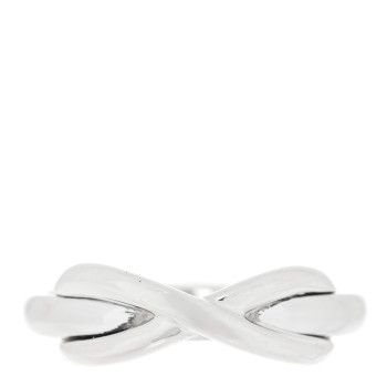 TIFFANY Sterling Silver Infinity Ring 49 4.75