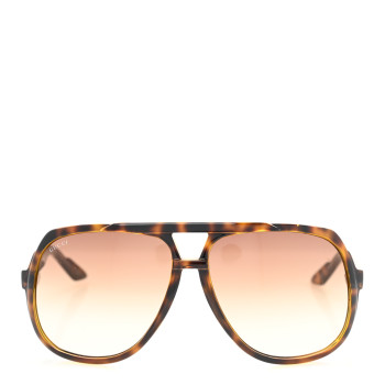 GUCCI Acetate Aviator Sunglasses GG 1622/S Tortoise