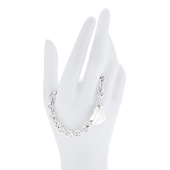 TIFFANY Sterling Silver Return to Tiffany Heart Tag Bracelet