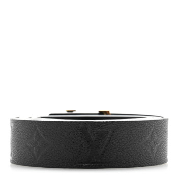 LOUIS VUITTON Empreinte 30mm LV Iconic Reversible Belt 100 40 Black