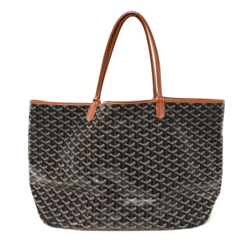 GOYARD Goyardine Saint Louis GM Black Gold