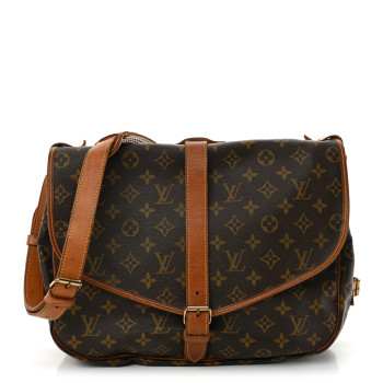 LOUIS VUITTON Monogram Saumur 35