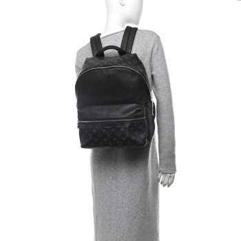 LOUIS VUITTON Monogram Eclipse Taiga Discovery Backpack PM