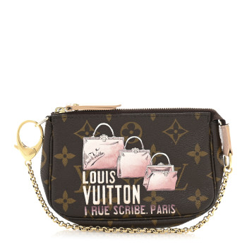 LOUIS VUITTON Monogram Affiche Mini Pochette Accessories