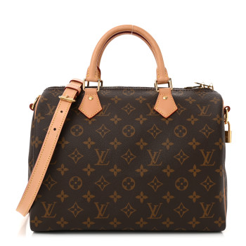 LOUIS VUITTON Monogram Speedy Bandouliere 30