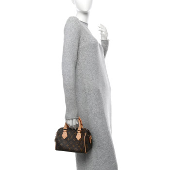 LOUIS VUITTON Monogram Speedy Bandouliere 20