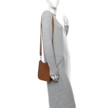 HERMES Taurillon Clemence Evelyne TPM Gold