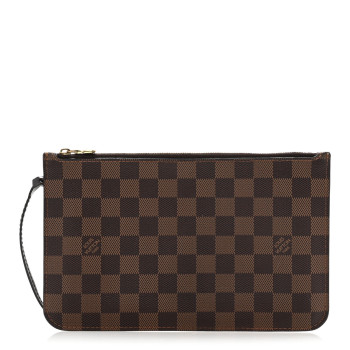 LOUIS VUITTON Damier Ebene Neverfull MM GM Pochette
