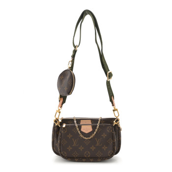 LOUIS VUITTON Monogram Multi Pochette Accessories Kaki