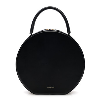 MANSUR GAVRIEL Calfskin Circle Bag Black