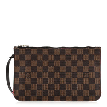 LOUIS VUITTON Damier Ebene Neverfull MM GM Pochette