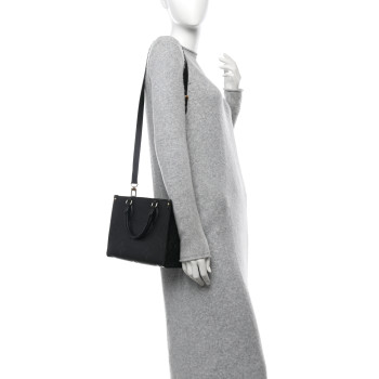 LOUIS VUITTON Empreinte Monogram Giant Onthego PM Black