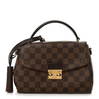 LOUIS VUITTON Damier Ebene Croisette