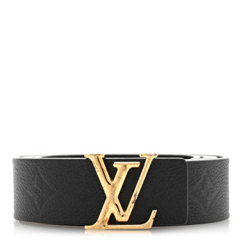 LOUIS VUITTON Empreinte 30mm LV Iconic Reversible Belt 100 40 Black