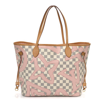 LOUIS VUITTON Damier Azur Tahitienne Neverfull MM