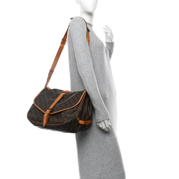 LOUIS VUITTON Monogram Saumur 35