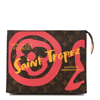 LOUIS VUITTON Monogram Tahitienne Saint Tropez Toiletry Pouch 26