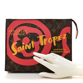 LOUIS VUITTON Monogram Tahitienne Saint Tropez Toiletry Pouch 26