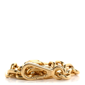LOUIS VUITTON Short Chain Strap Gold Gold